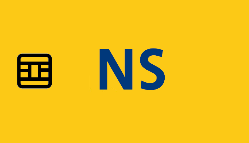 Smart card NS The Netherlands