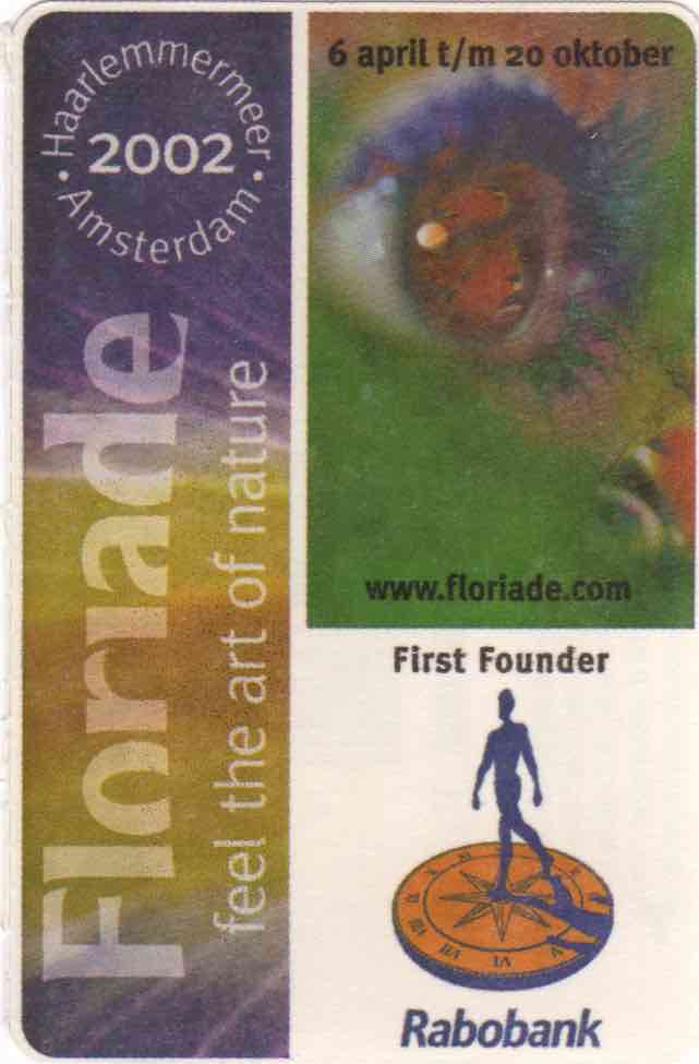 bus and entrance ticket Floriade (2002)