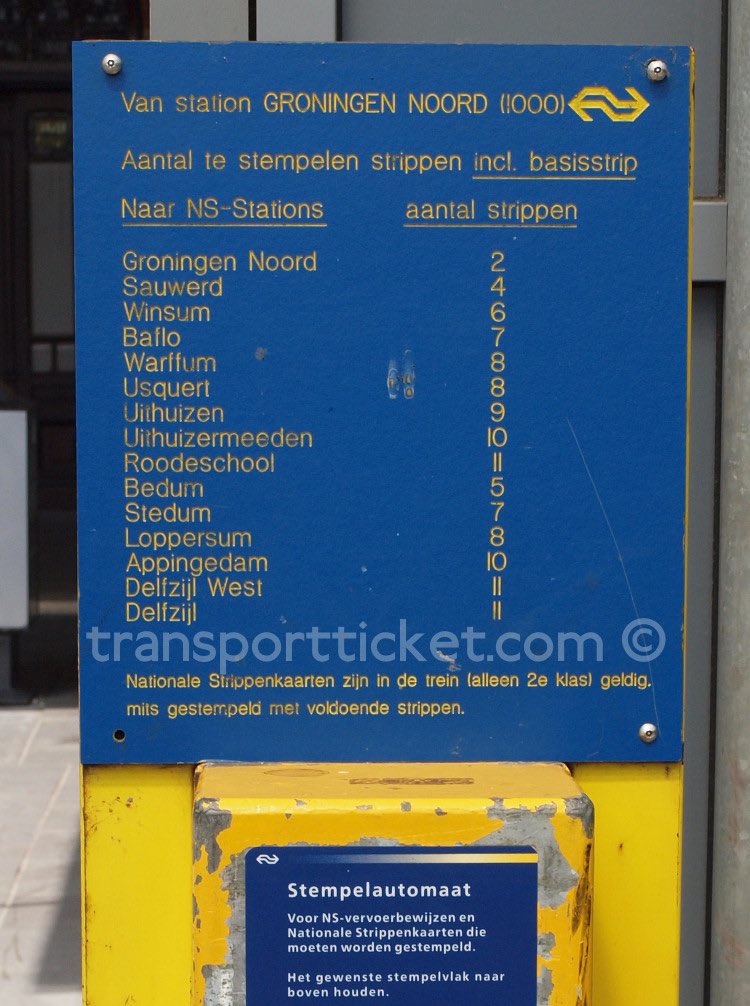 NS validator (Groningen, 2010)