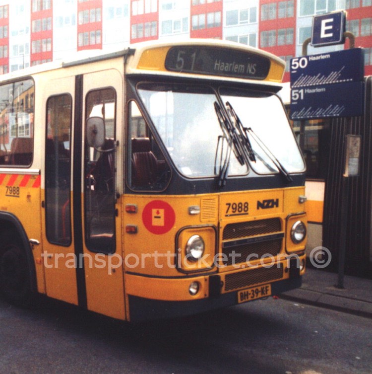bus with validator for strip ticket (1994)