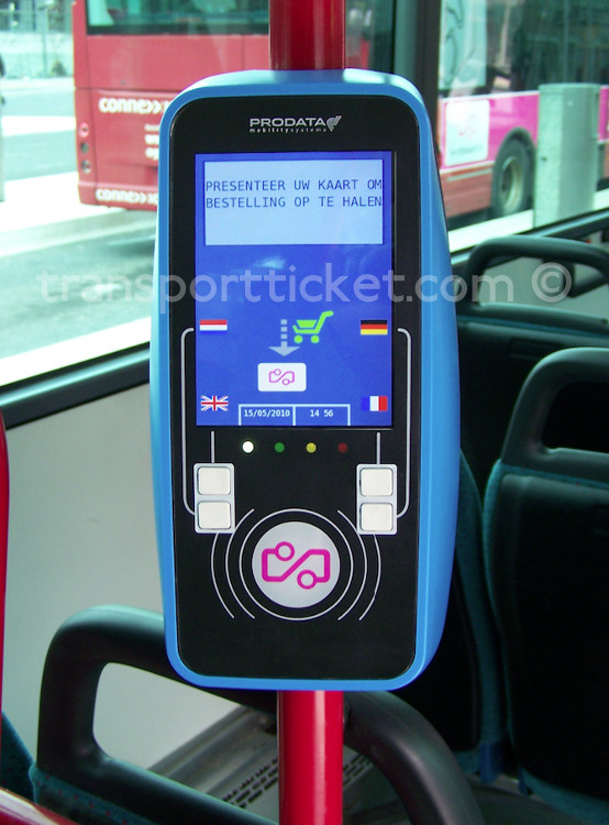 Connexxion smart card terminal (Enschede, 2010)