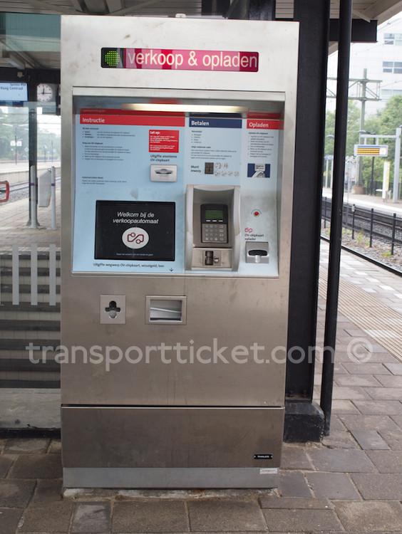 RET ticket machine (Den Haag Laan van NOI, 2011)