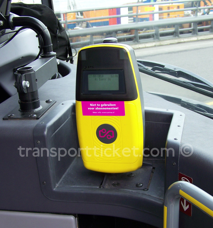 Arriva OV-chipkaart validator (2010)