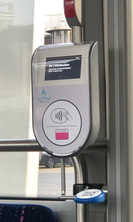 Arriva OV-chipkaart validator (2024)