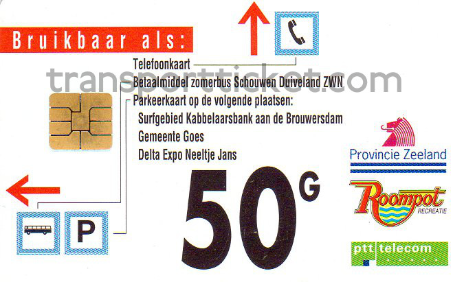 Zeelandkaart 50 guilders (1st model)