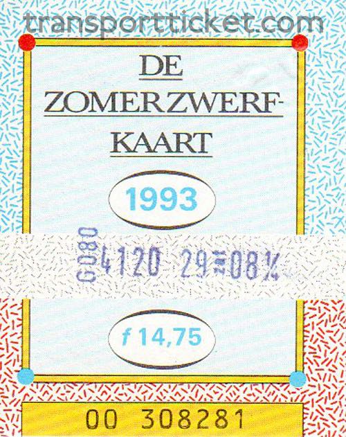 Zomerzwerfkaart (1993)