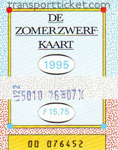 Zomerzwerfkaart (1995)