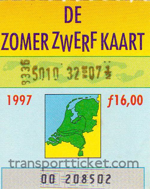 Zomerzwerfkaart (1997)