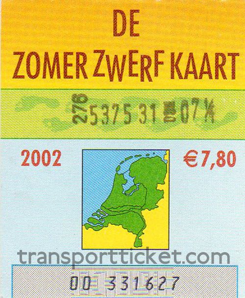 Zomerzwerfkaart (2002)