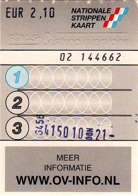 3-strip ticket