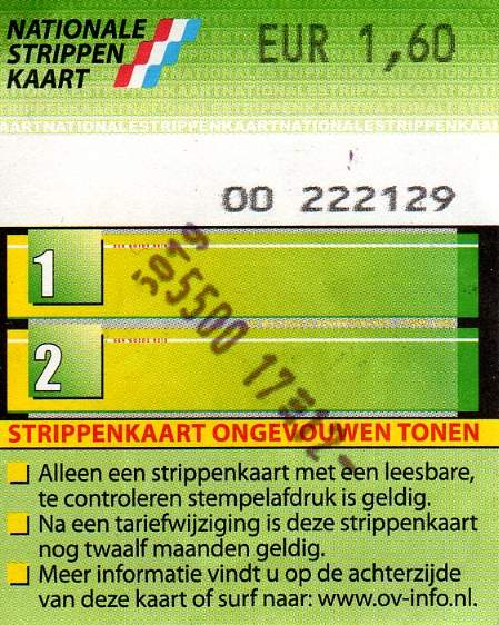 2-strip ticket